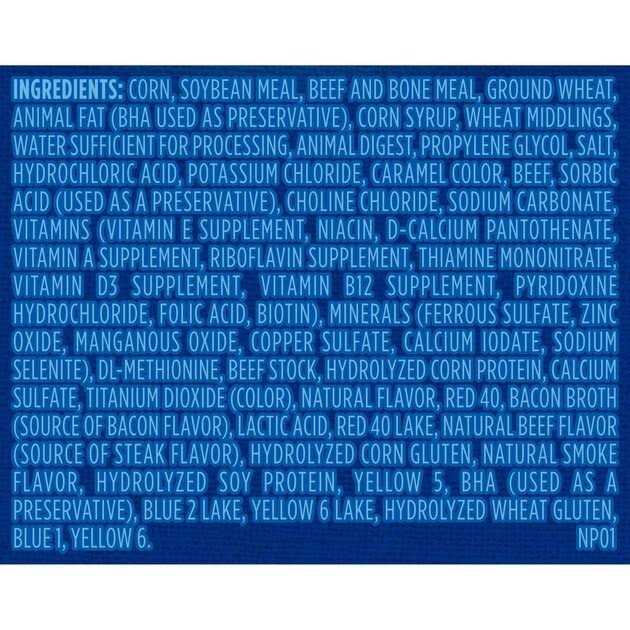 Bacon & Steak Flavor Dry Small Breed Dog Food B8360