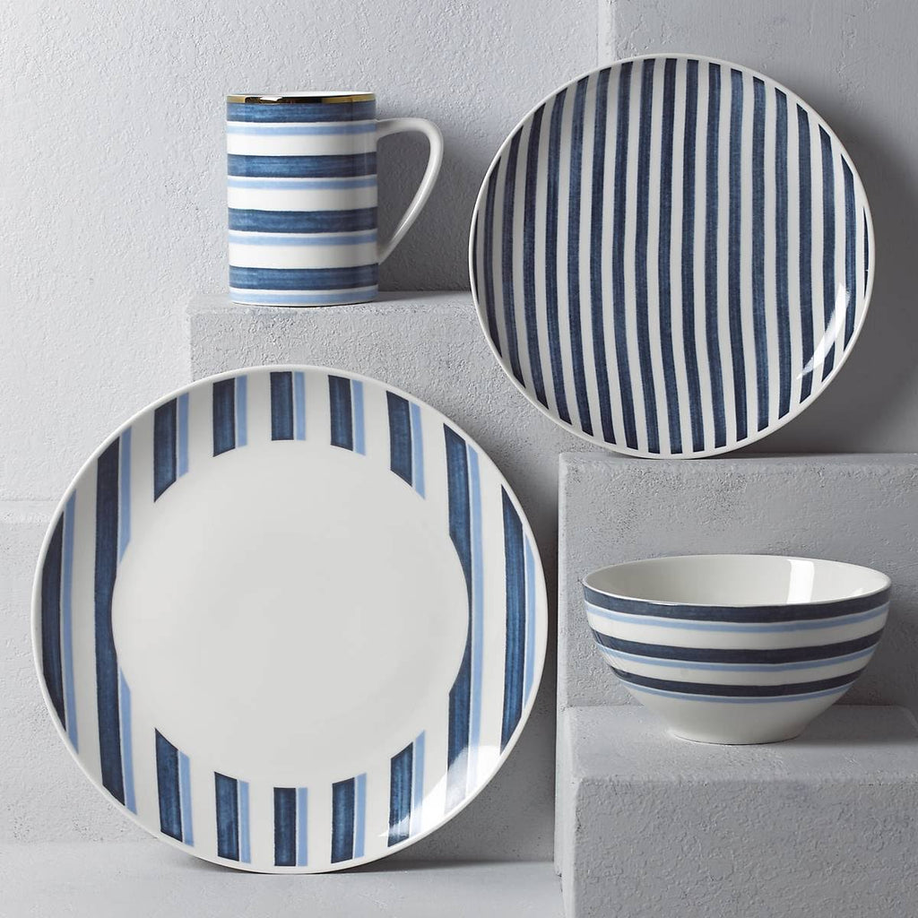 Blue 4 Piece Place Setting R824