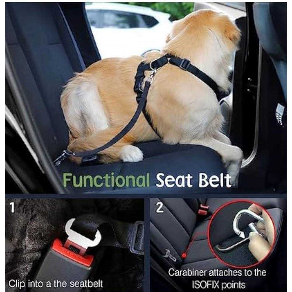 Adjustable Padded Mesh Dog Safety Vest Harness J560342