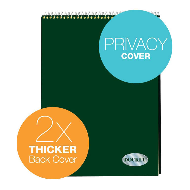 Wirebound Planner 8.5 x 11 Canary 70 Sheets A45666