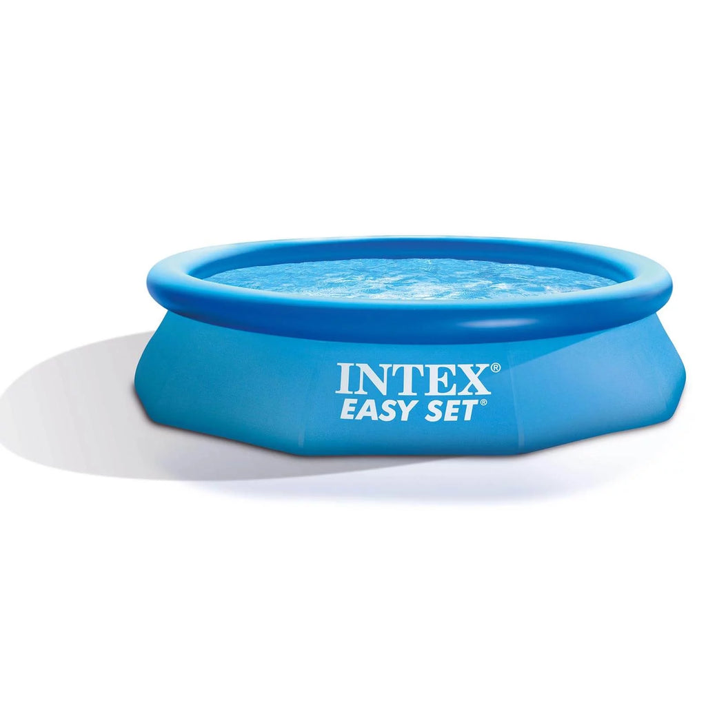 Inflatable Round Swimming Pool & Debris Cover E385