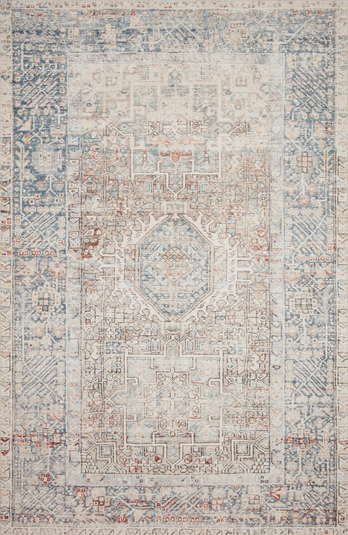 Natural Ocean 2'3 x 3'9 Rug X414