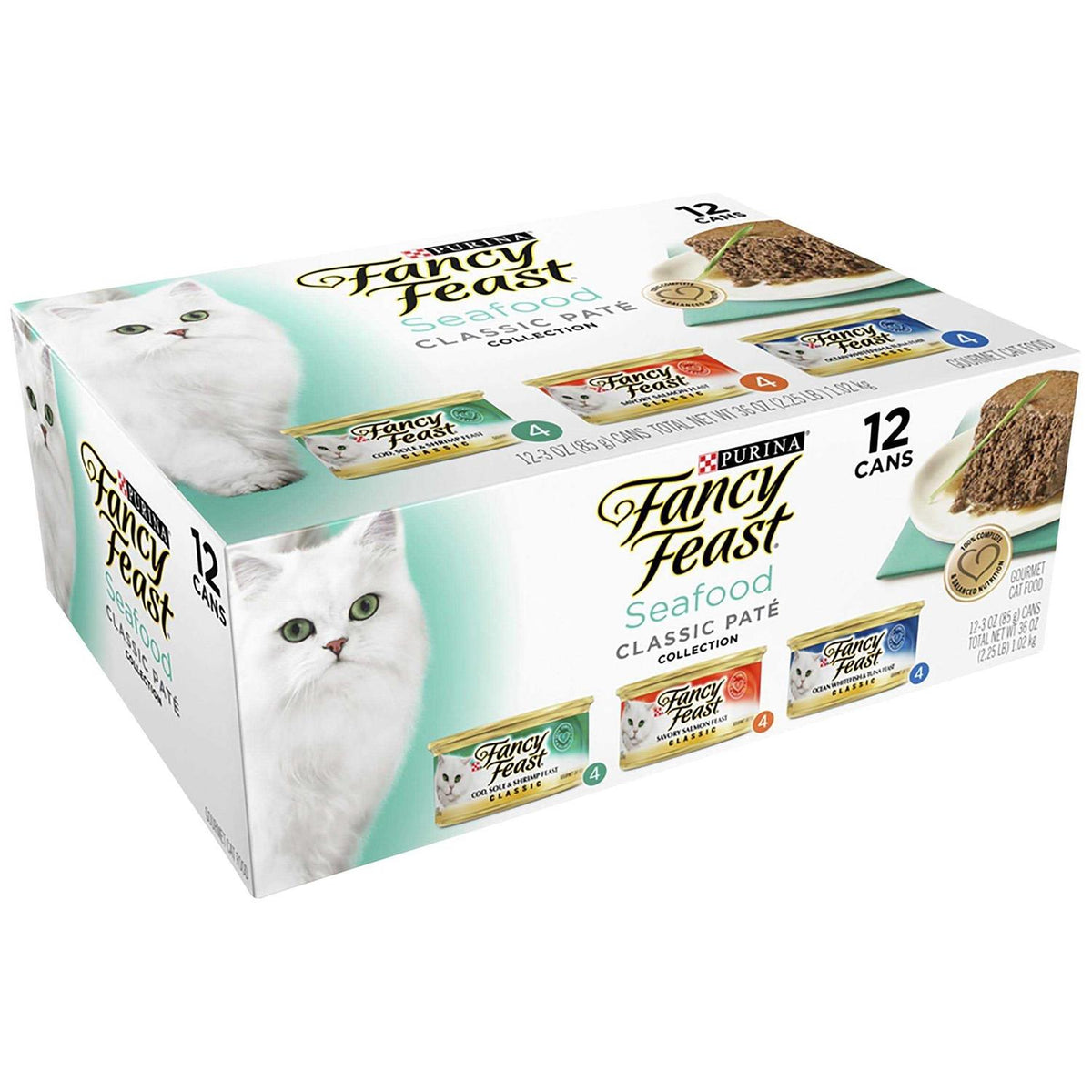 Seafood Classic Pate Wet Cat Food S529001