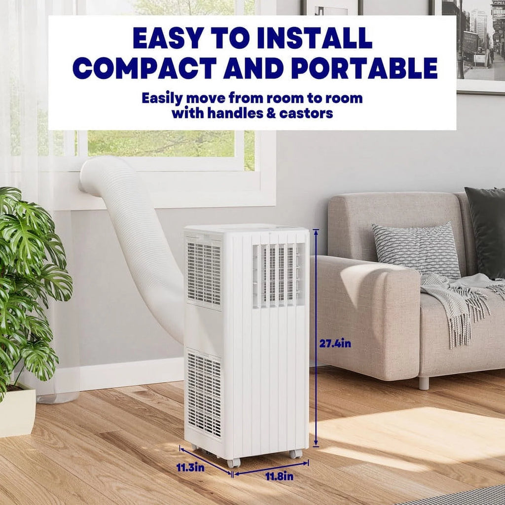 3-In-1 Portable Air Conditioner 5,000 BTU with Remote O78386