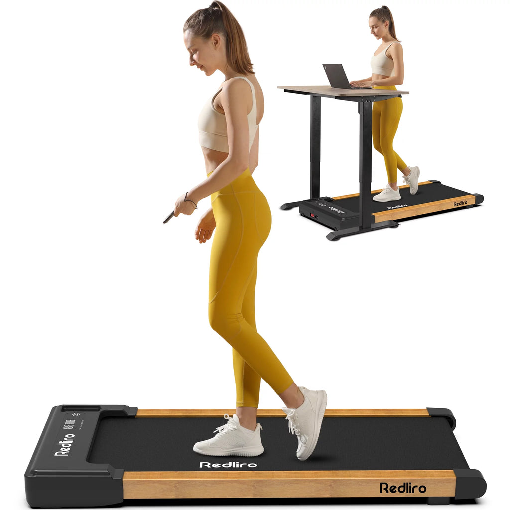 White 2.25HP Walking Pad Treadmill Q749