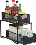 2-Tier Under Sink Cabinet Organizer with Sliding Drawer O33208