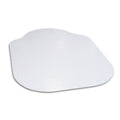 Clear Office Chair Mat with Lip V8464