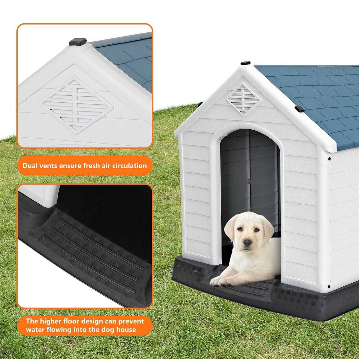 Large Insulated Waterproof Dog House E29759