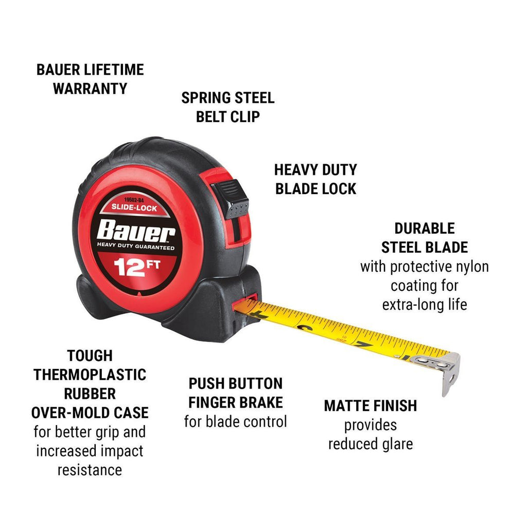 12 ft. x 5/8 in. Tape Measure F1049