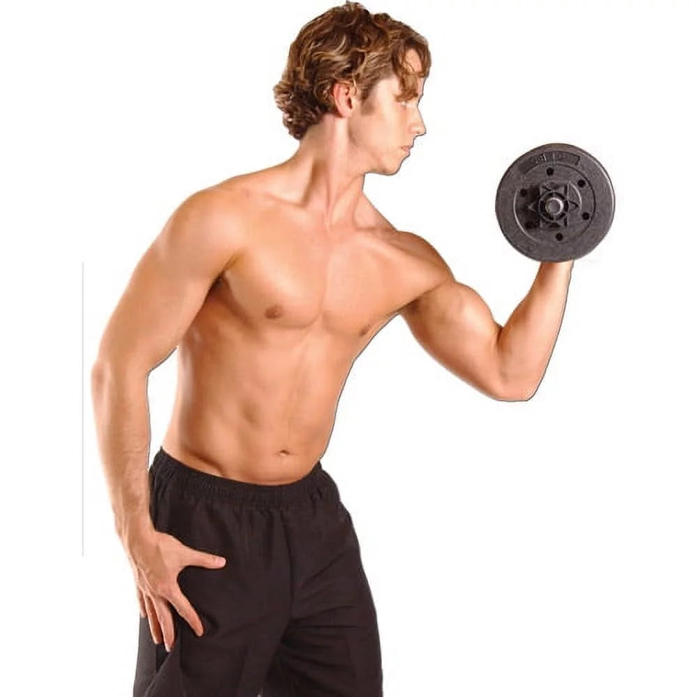 40-Pound Vinyl Dumbbell Set T429