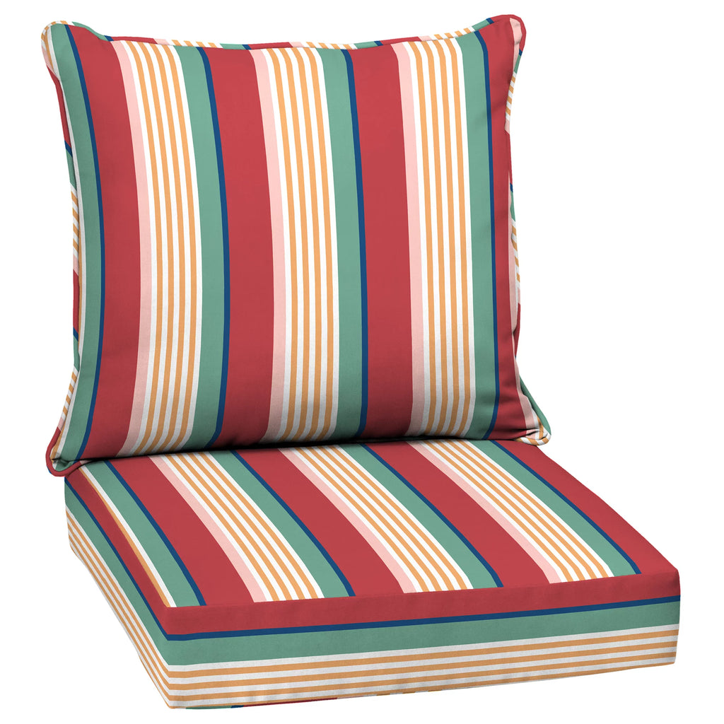 Rain-Proof Fade Resistant Outdoor Deep Seat Cushion Set H1613