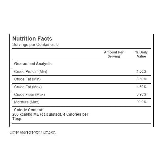 Puree Pumpkin Can H65361