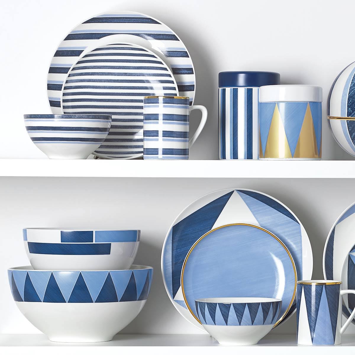 Blue 4 Piece Place Setting R824