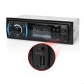 Single Din Mechless Car Audio Stereo Receiver with USB Aux Input AM/FM Radio V691