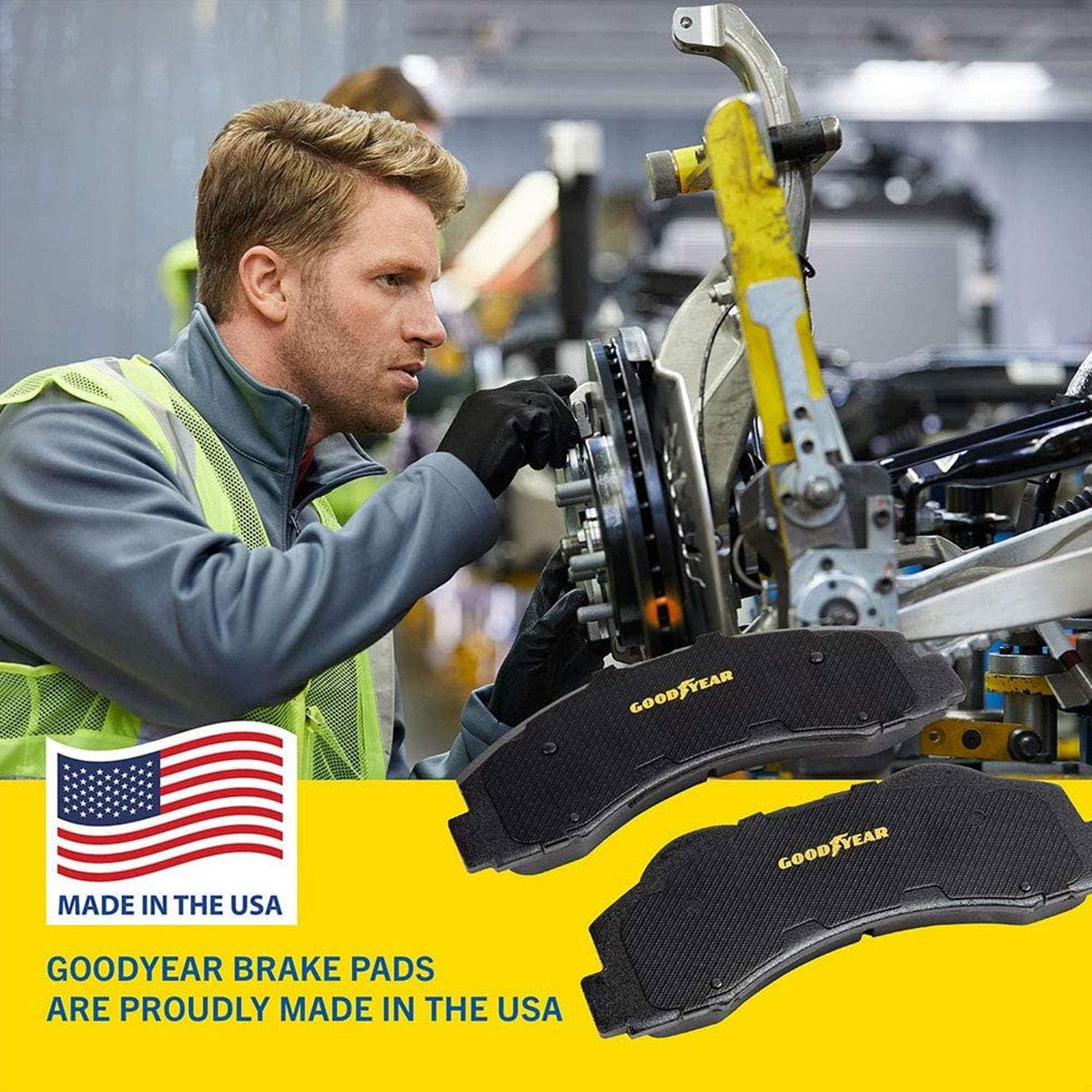 Carbon Ceramic Rear Disc Brake Pads Set K736