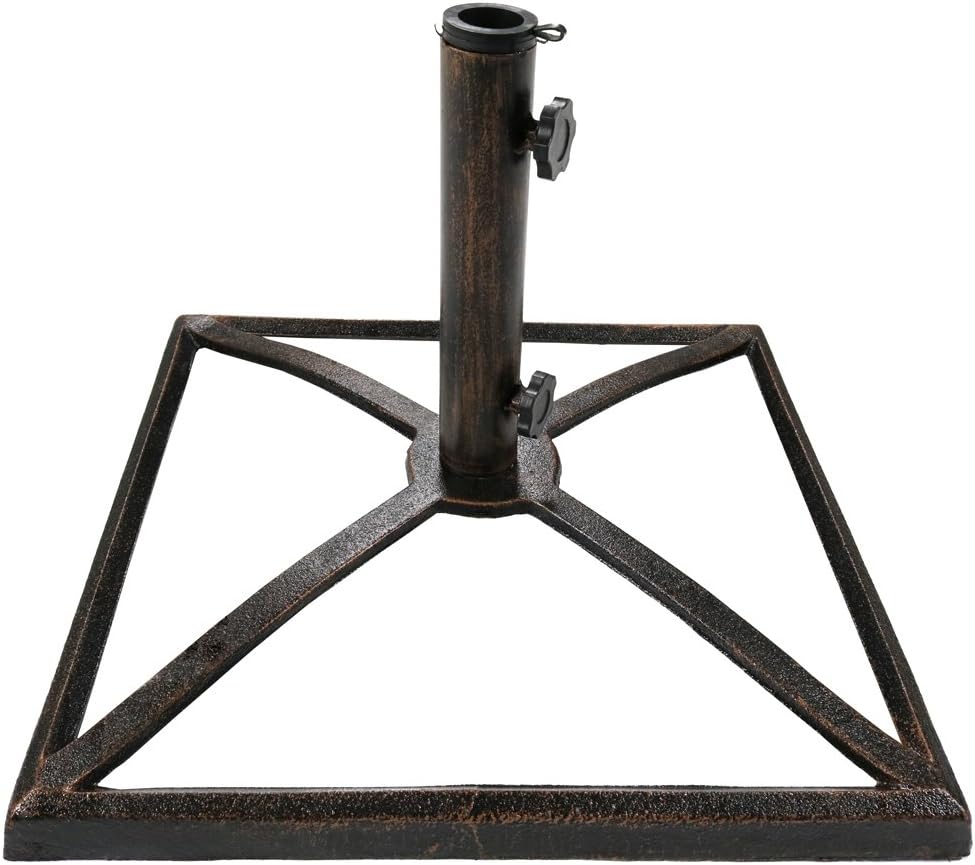 Heavy Duty Cast Iron Umbrella Base Stand V68796