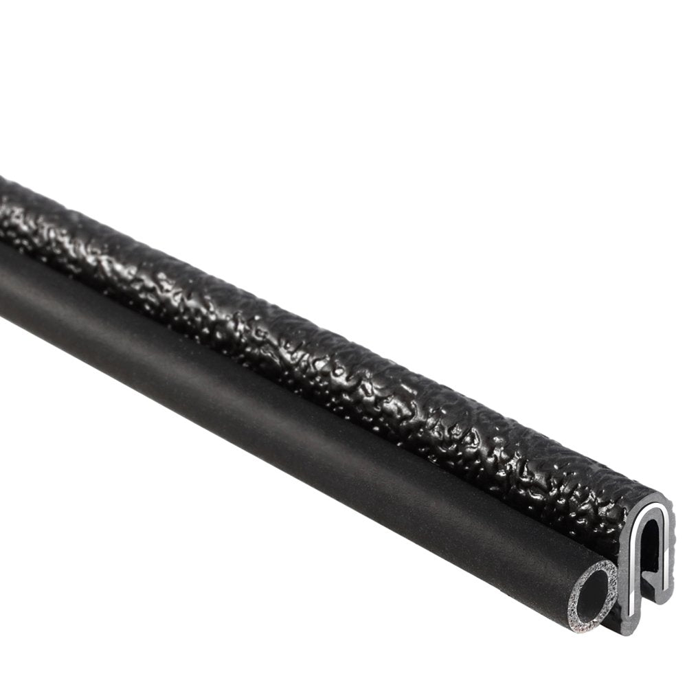 PVC EPDM Rubber Trim Seal with Side Bulb, 25' Length Y910