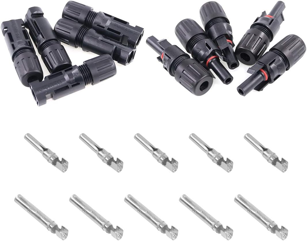 10AWG Solar Panel Extension Cable and Connectors Set H43889