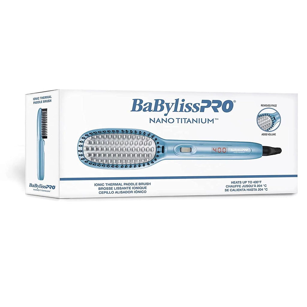 Nano Titanium Compact Thermal Paddle Brush Q7209