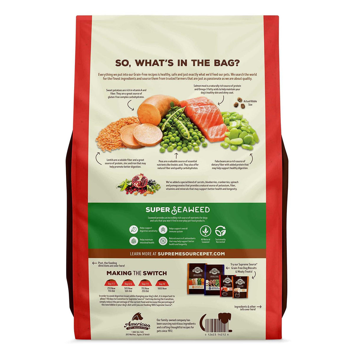 Grain Free Sweet Potato Recipe Dog Food G246