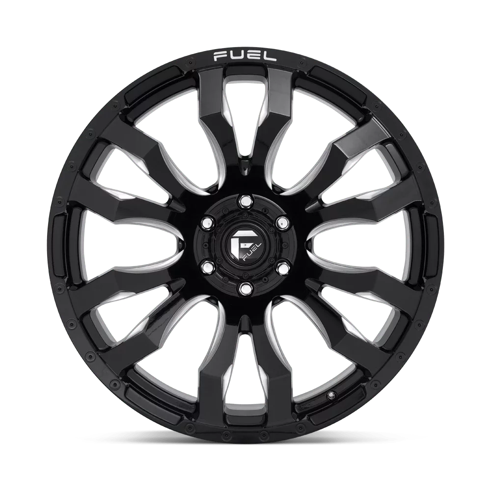 Gloss Black Milled Wheel V635