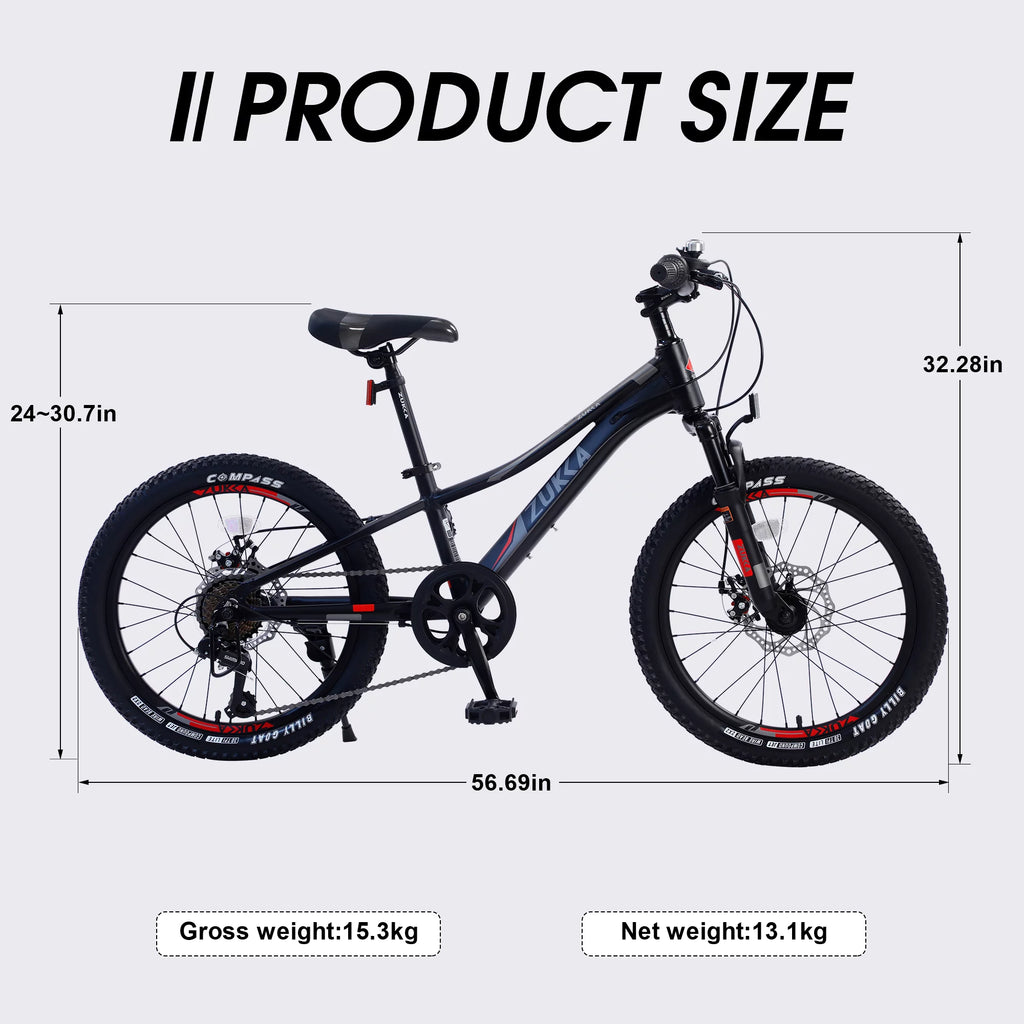 20” 7 Speed Green Mountain Bike K196972