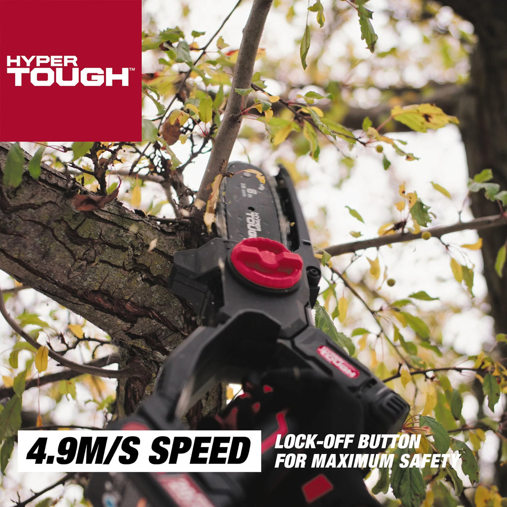 20-Volt 6-inch Mini Chainsaw with Battery and Charger Q742461