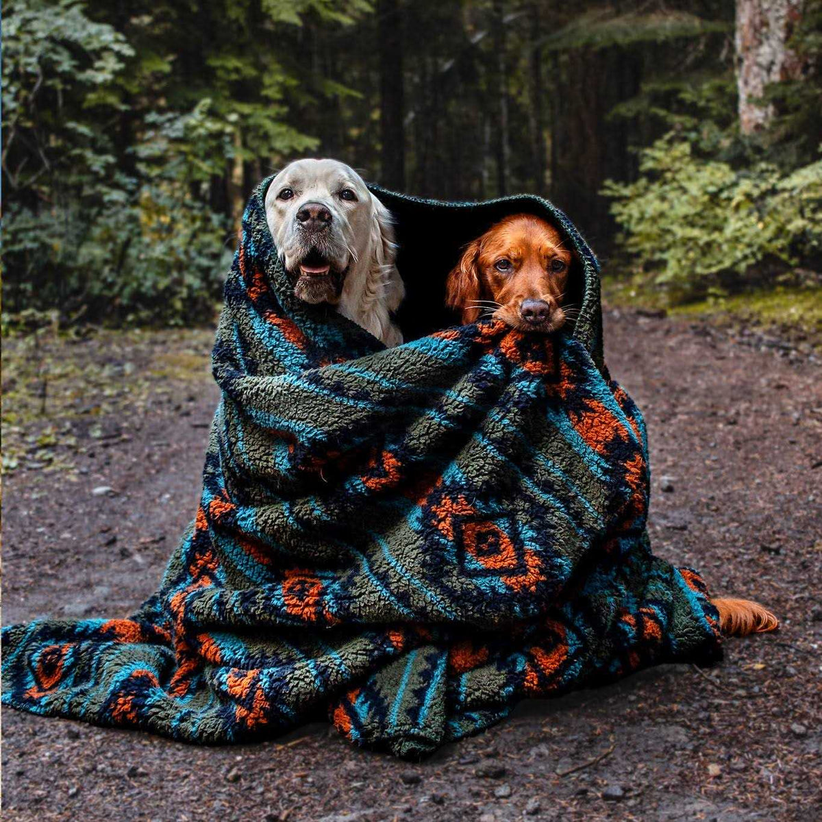 Sherpa Fleece Waterproof Blanket C400311