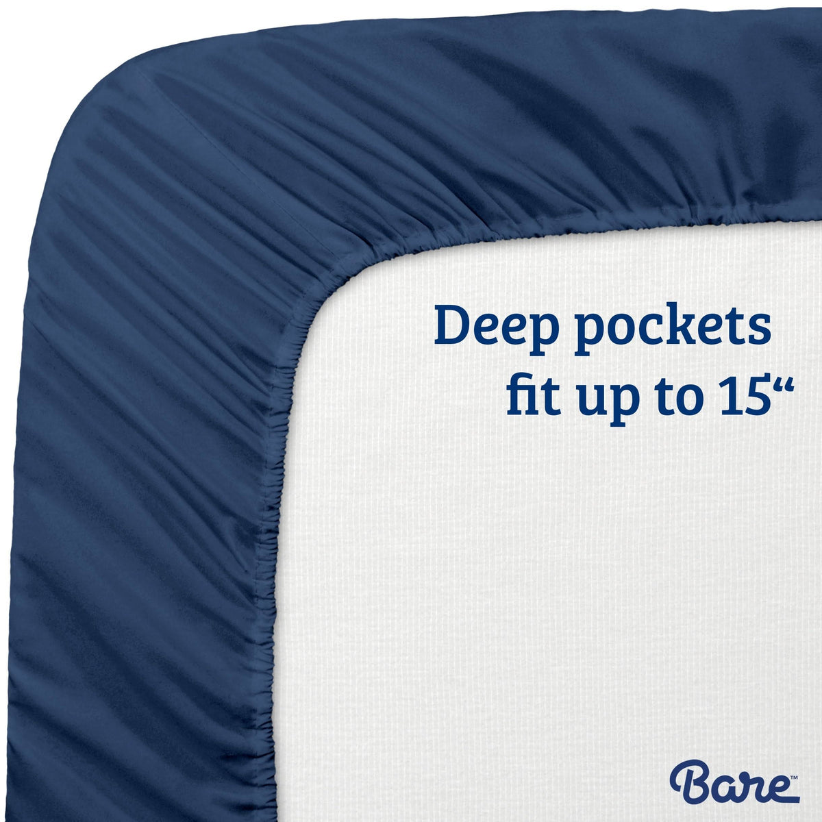 2-Pack Microfiber Fitted Bottom Sheets Deep Pocket California King Light Grey B5865