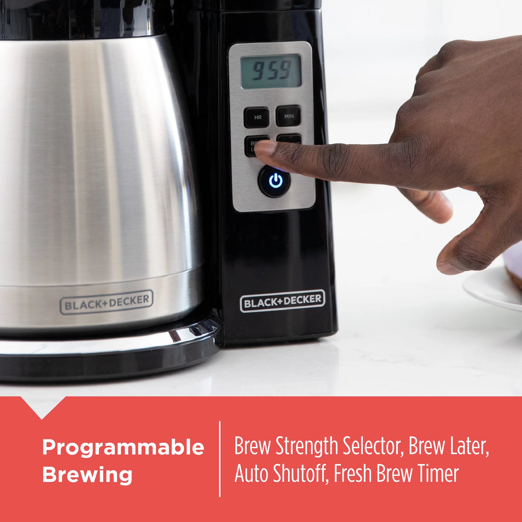 12-Cup Thermal Programmable Coffeemaker F77637