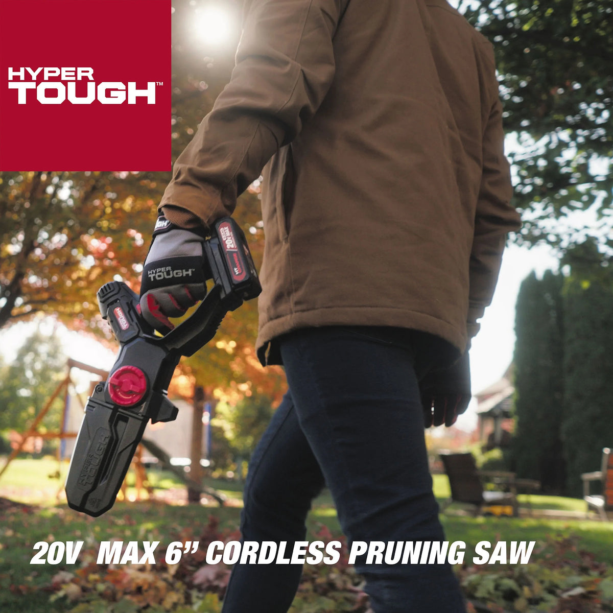 20-Volt 6-inch Mini Chainsaw with Battery and Charger Q742461