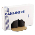 Black 60gal High-Density Can Liner J15923