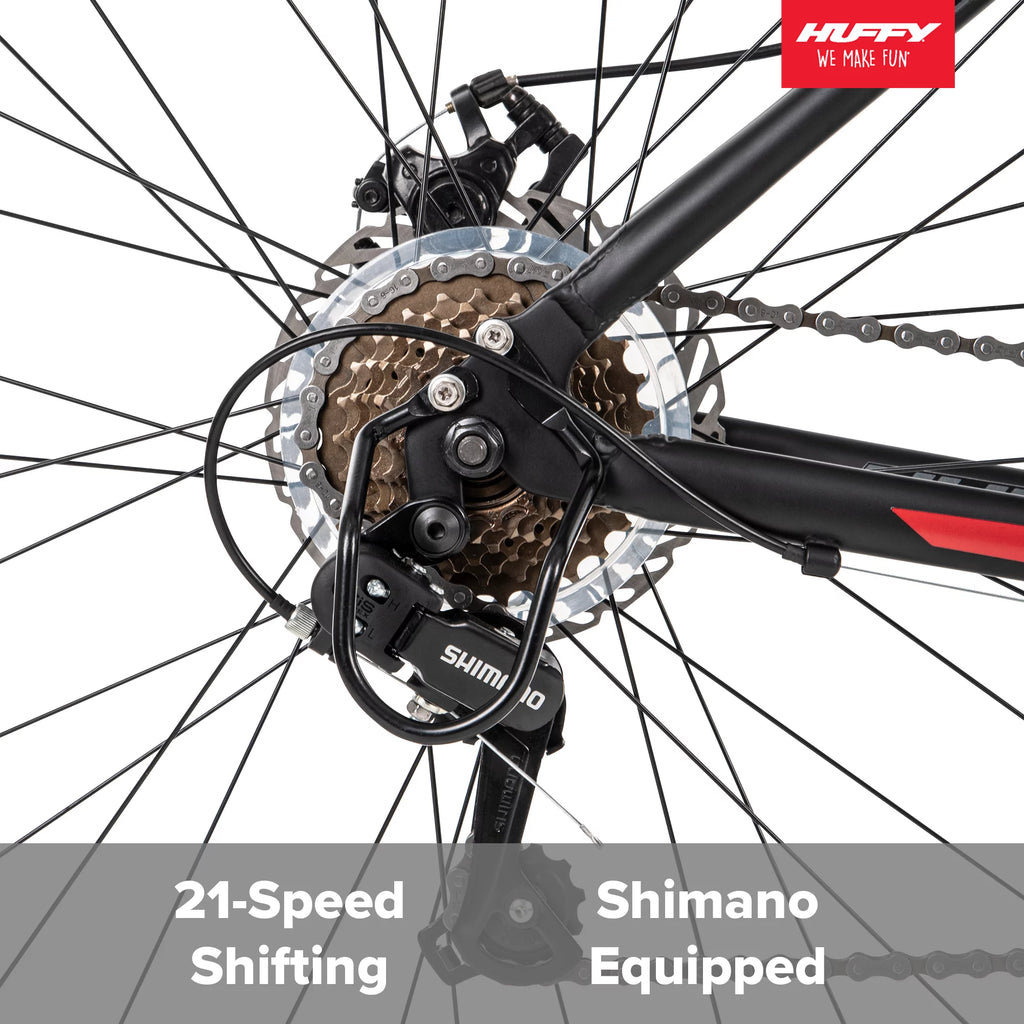 27.5 in. Black and Red Mountain Bikes M971