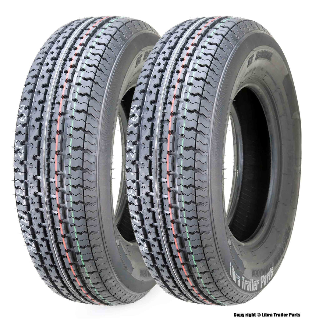 Set 4 Trailer Tire 225/75R15 10 Ply E76148