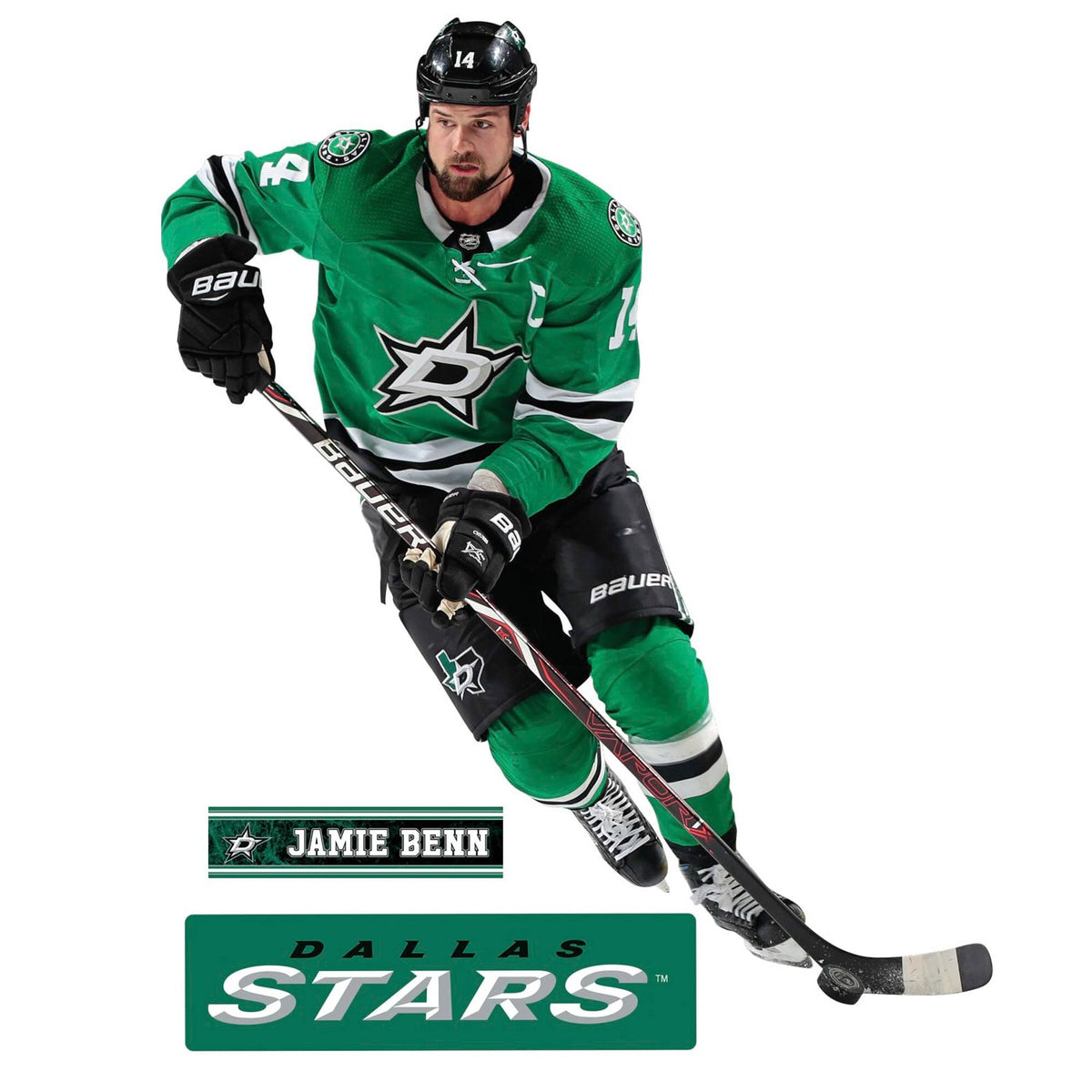 Jamie Benn Dallas Stars Removable Wall Decal Y674053