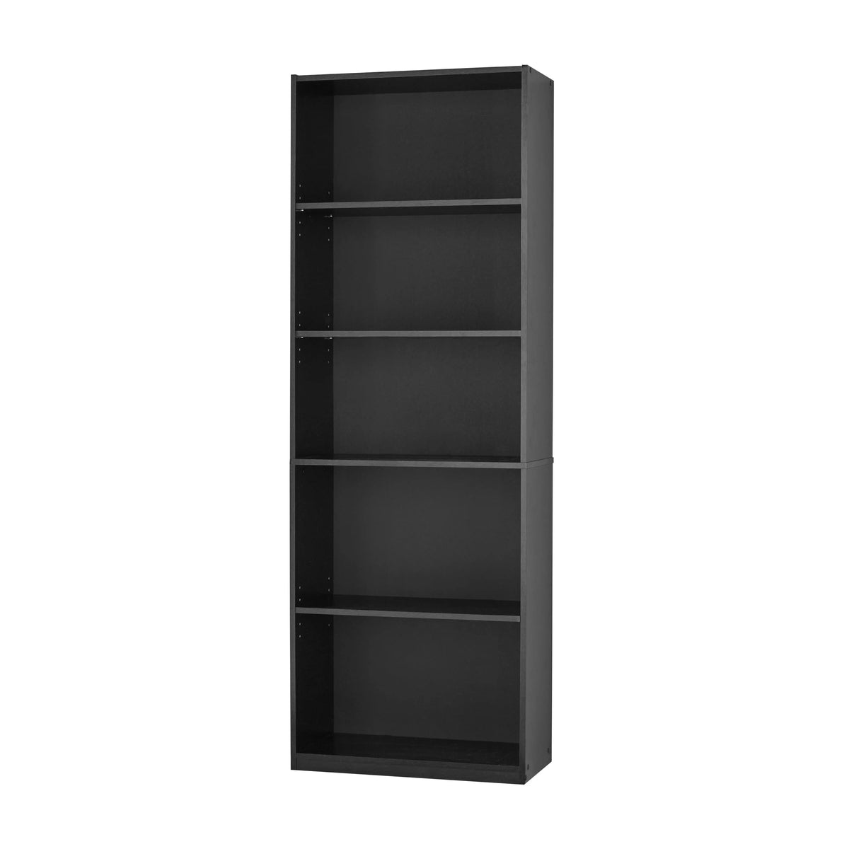 5-Shelf Bookcase with Adjustable Shelves, White X311871