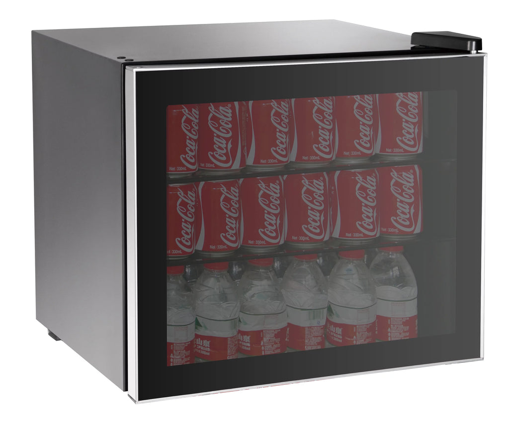 Black Adjustable Beverage Center Refrigerator M33265