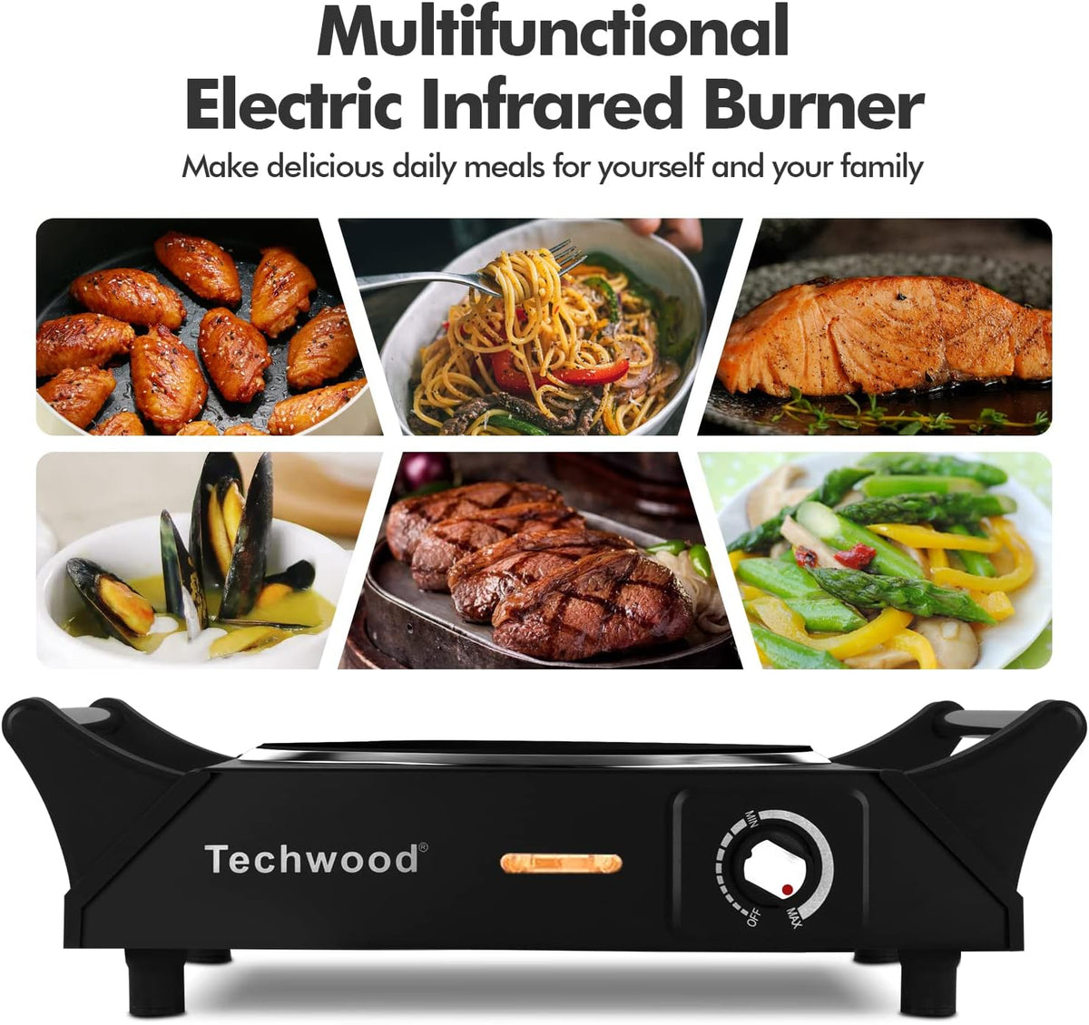 Portable Electric Hot Plate 1200W Single Burner S1441