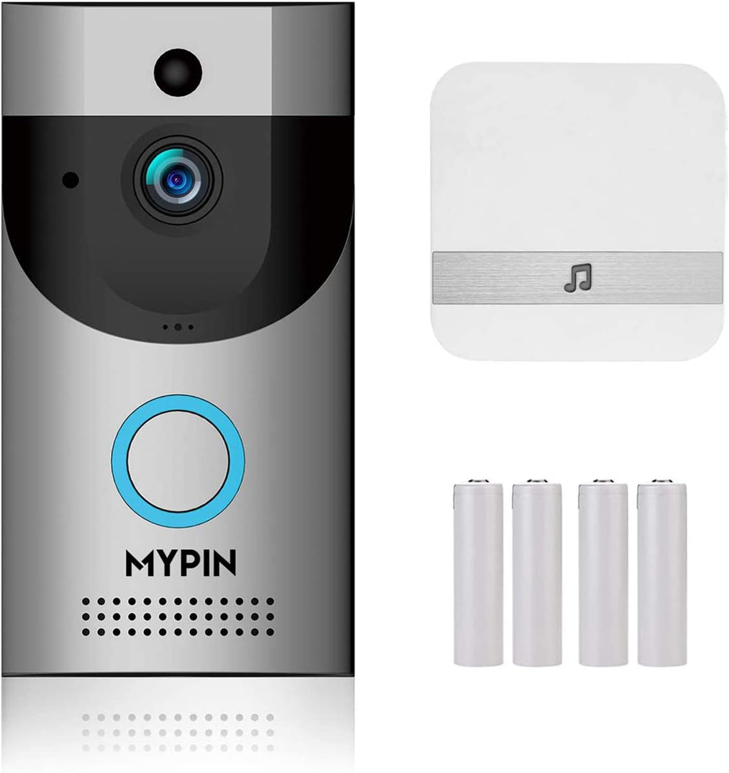 Waterproof WiFi Doorbell Camera with Chime J43783