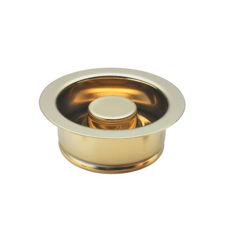 Garbage Disposer Flange & Stopper Antique Brass W78957