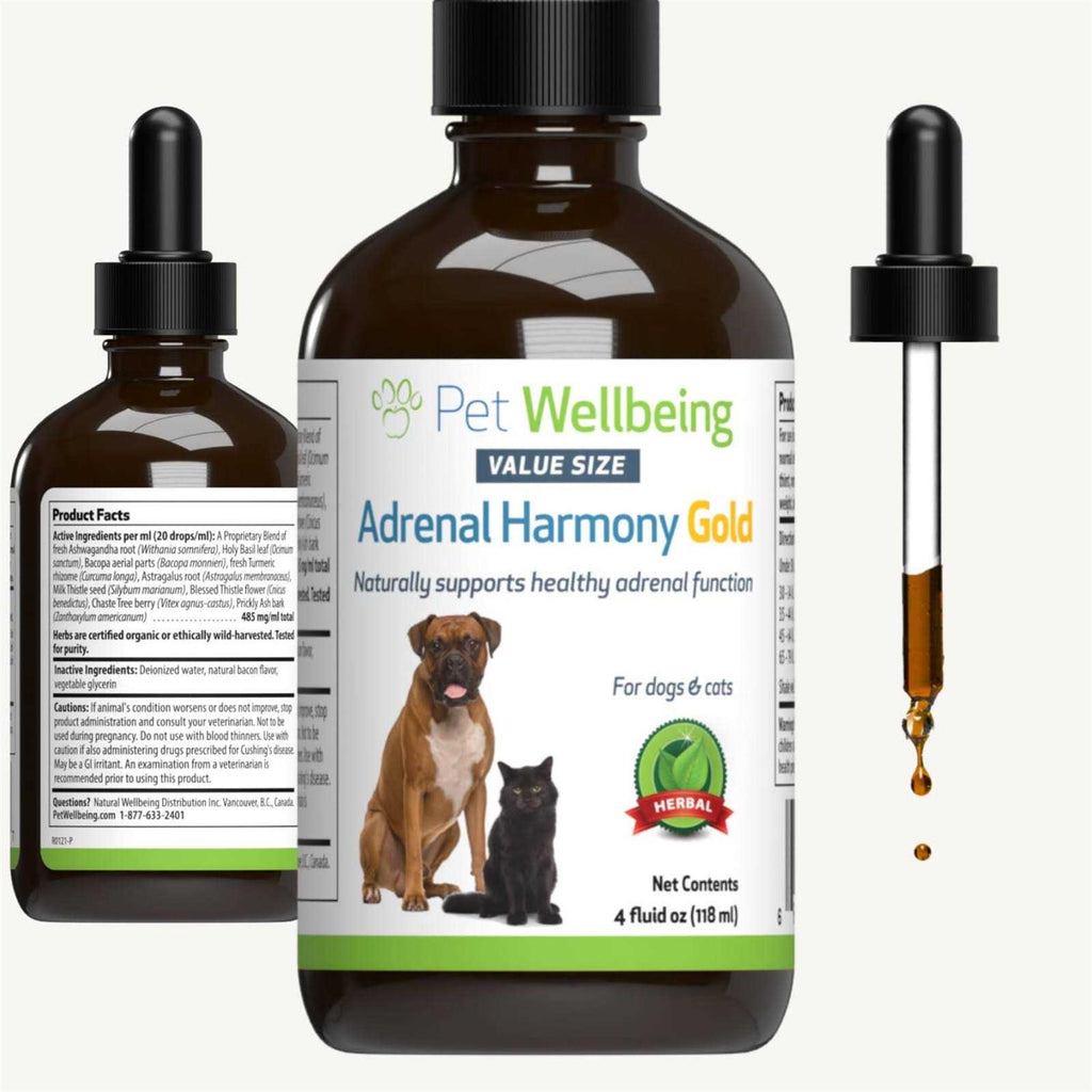 Adrenal Harmony Gold Dog Supplement X4031