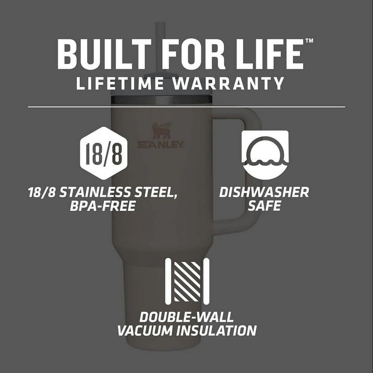 40oz Stainless Steel Tumbler H8257