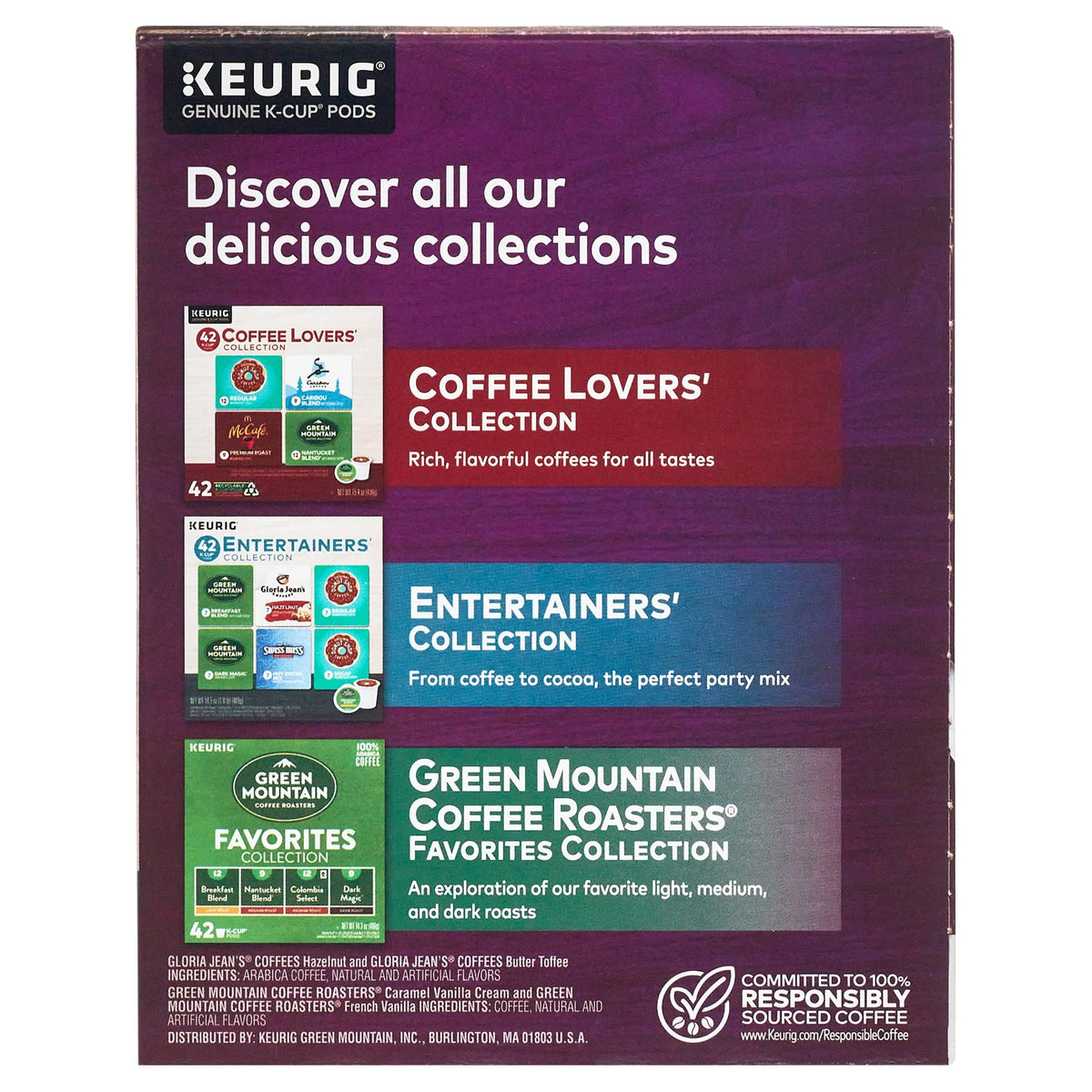 Flavored Variety Coffee K-Cup Pods, 42 Count M6175