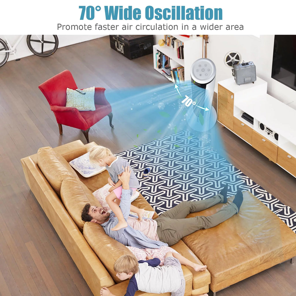 41'' Evaporative Air Cooler Oscillating Fan with Remote Control V855542