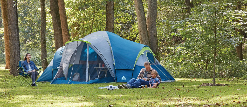 10-Person Modified Dome Tent with Screen Porch J970091