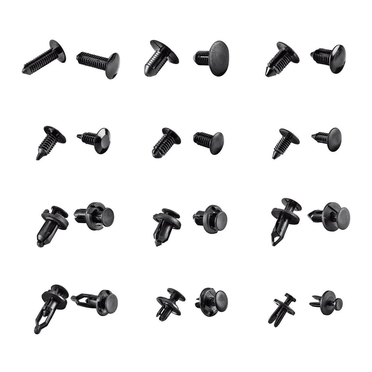 Automotive Plastic Fastener Kit, 240-Piece J42393