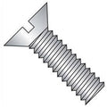 1/4-20 x 3/8x22 Flat Head Slotted Steel Machine Screw Q47935