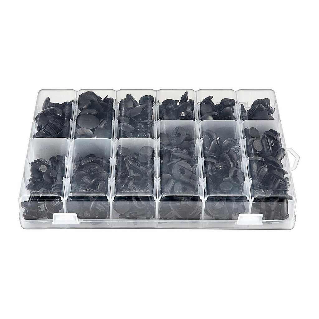 Automotive Plastic Fastener Kit, 240-Piece J42393