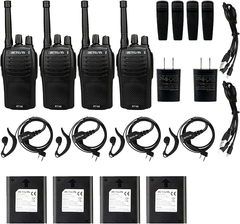 Mini Walkie Talkie, 4 Pack F4548