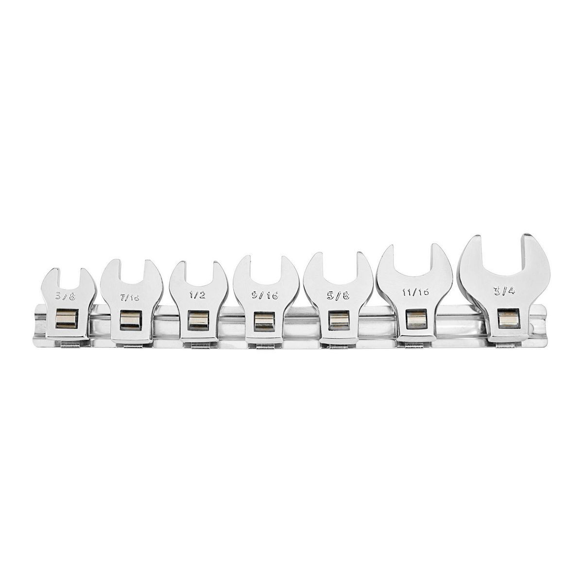3/8 in. Drive SAE Crowfoot Wrench Set, 7-Piece V840